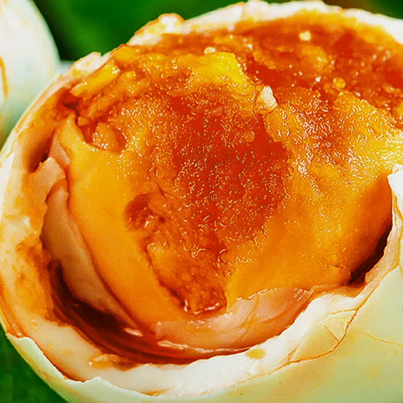 [熊猫鸟]正宗咸鸭蛋 4枚 60-70g/个 红泥腌制烘焙流油蛋黄酥月饼粽子红心咸蛋高清大图