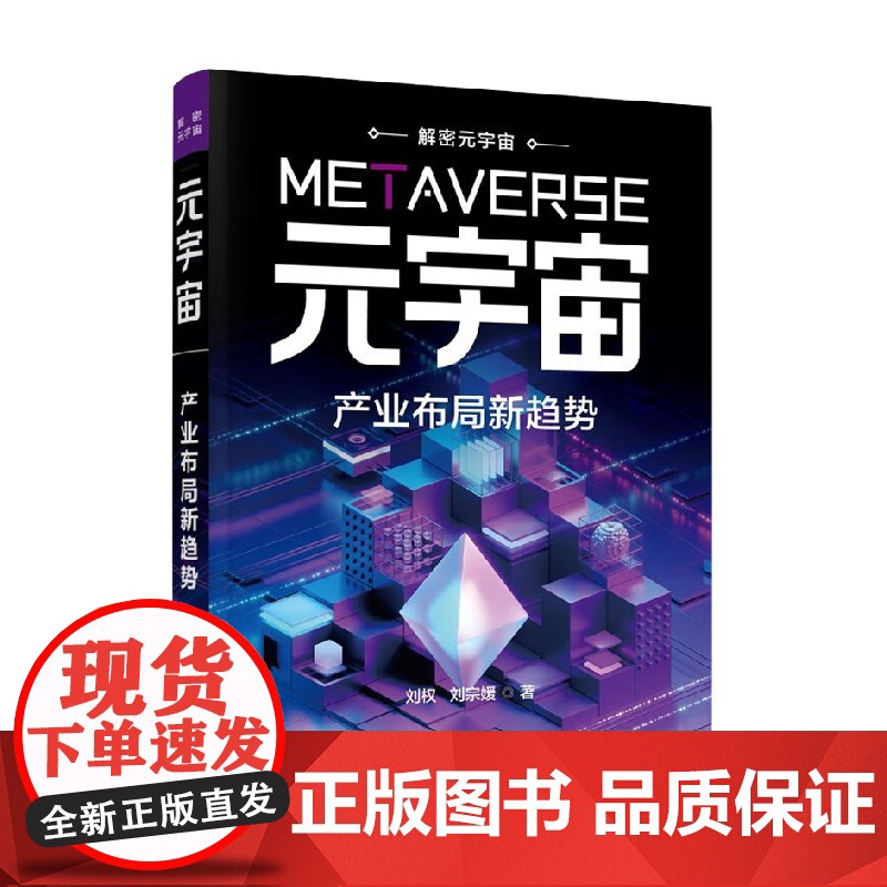 元宇宙 产业布局新趋势 解密元宇宙 刘权等 著 计算机与互联网高清大图