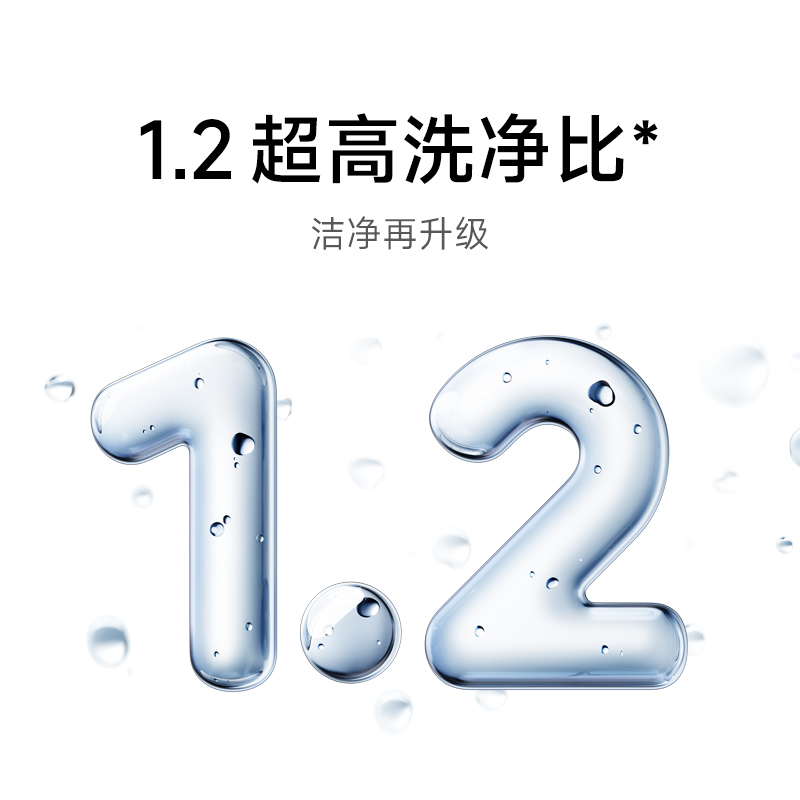 米家小米波轮洗衣机12公斤大容量智能版除螨洗专属羊毛洗筒清洁支持小米智联洗衣机XQB120MJ201高清大图