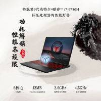 联想(Lenovo)2019款拯救者Y7000电竞游戏笔记本电脑酷睿第9代i7-9750HF 8G 512GB固态 GTX1660Ti独显6G 15.6英寸发烧游戏本电脑定制版