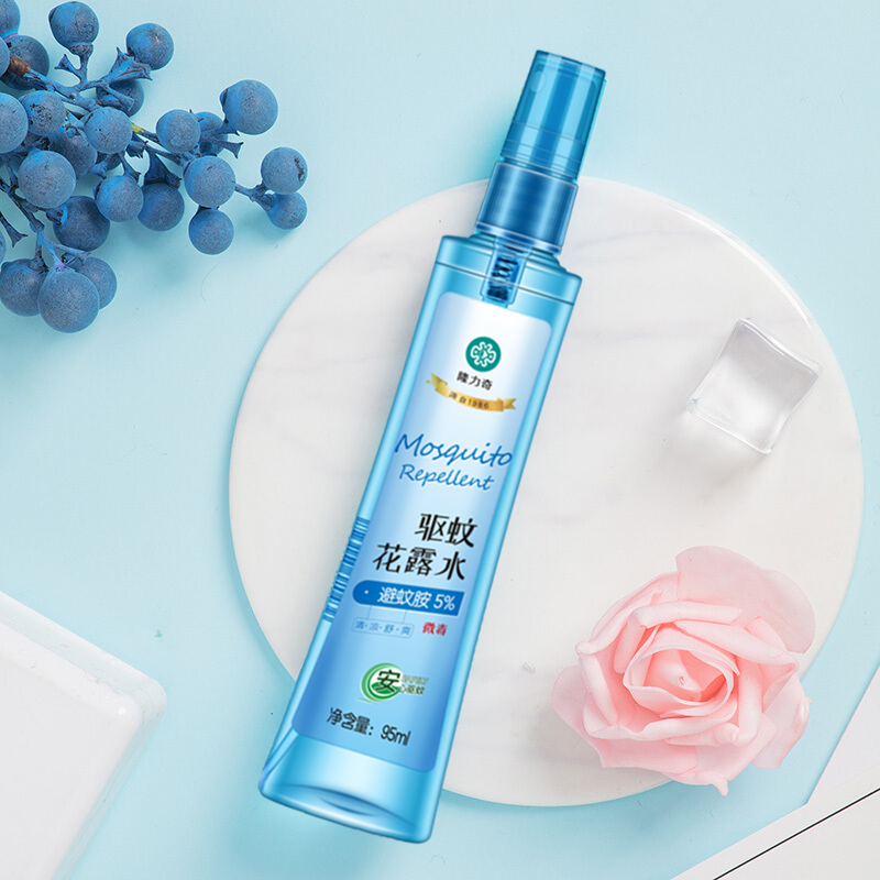 隆力奇驱蚊花露水195ml+60ml止痒凝露 组合装