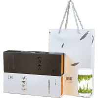 金坛雀舌2020新茶上市 明前高山嫩芽毛尖清香型绿茶翠芽翠竹长青麓雨小袋包装茶叶高档礼盒装192克