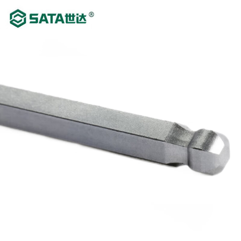 世达(SATA)铬钒钢特长球头内六角扳手 7MM 80113A高清大图