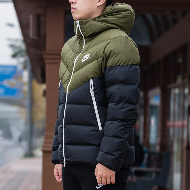 耐克(NIKE)冬季男子羽绒服AS M NSW DWN FILL WR JKT HD 928834-395