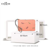 [直营]蔻驰(COACH) ZIP系列拉链款 皮革女士手拿包 零钱包 钱包 女包
