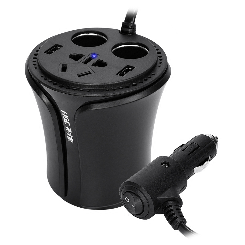 车载逆变器12V24V转换220V多功能小汽车用大货车迷你充电器万能型