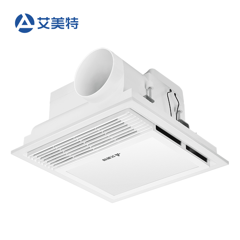 艾美特风暖浴霸集成吊顶浴霸30x30家用暖风机浴室卫生间方形防水 三合一浴霸[遥控开关]