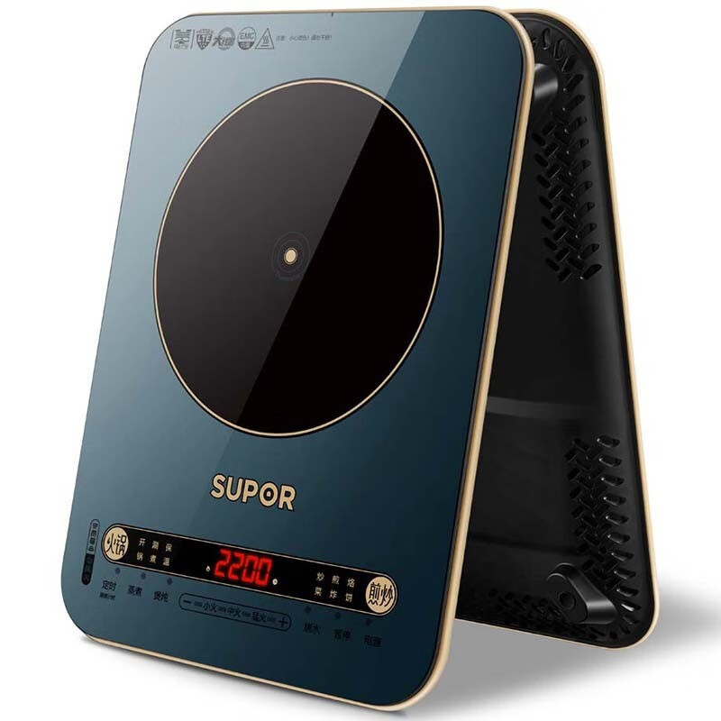 苏泊尔(SUPOR)炫彩面板四角C型圆弧防磕电磁炉C22-IH99高清大图