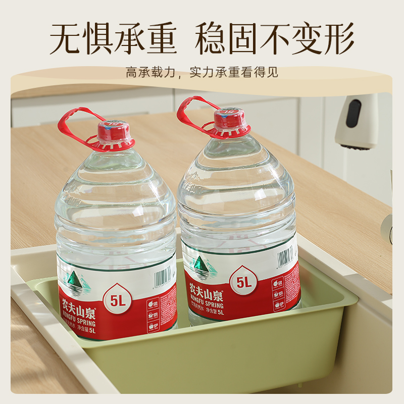 欧琳水槽盆中盆沥水篮新款家用加厚水果篮多功能置物架厨房洗菜盆高清大图