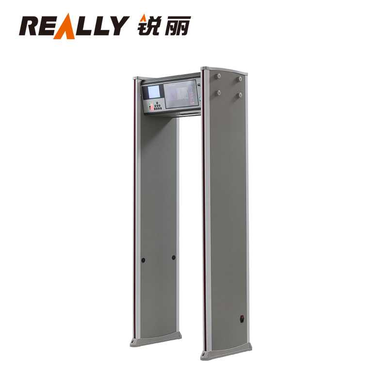 锐丽热成像人脸识别测温门快速通过红外线测温门通道幼儿园学校医院工厂体温安检门自带黑体测温门