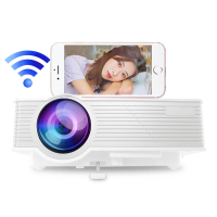 轟天砲（PonerSaund）GP9WiFi升级版投影仪家用高清1080p 迷你小型微型便携式手机投影机3D家庭影院无屏电视 1024×768