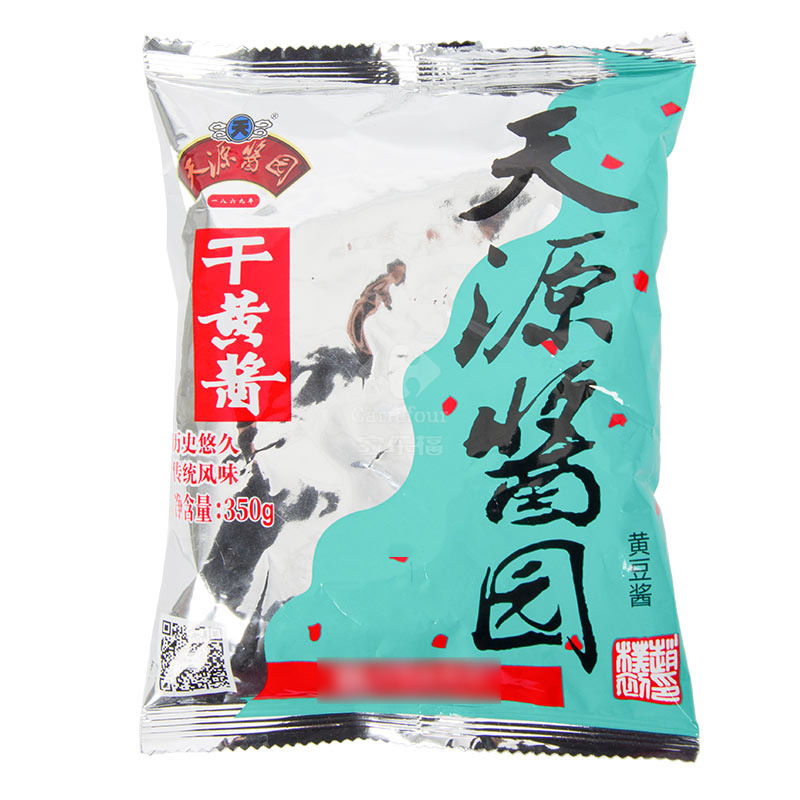 天源干黄酱350g