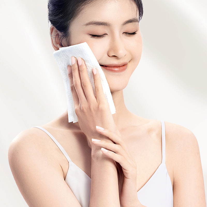 德佑洗脸巾50片*3包珍珠纹云朵抽取式2001DYCT338R03高清大图