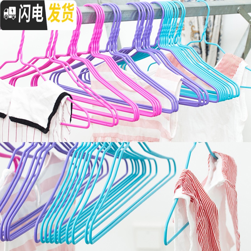 三维工匠儿童衣架家用宝宝衣挂婴儿衣服架童装晾衣架小号小朋友衣挂撑高清大图