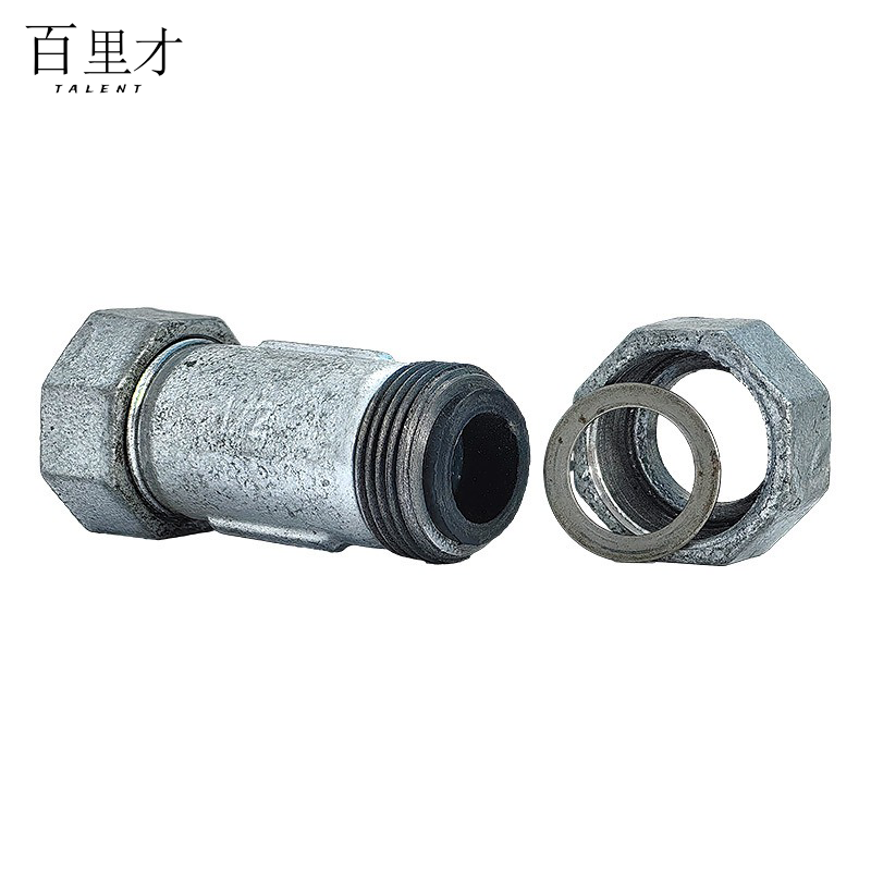 百里才 镀锌快速直接 DN40 个高清大图