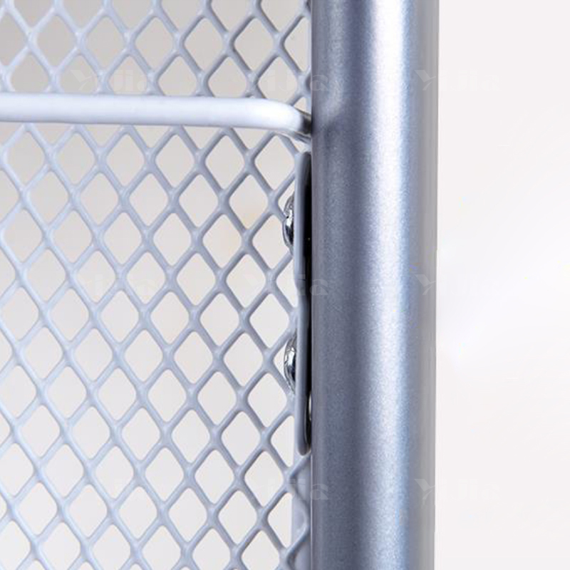 翌嘉YJ4122828 杂志架展示架报置物架收纳落地报纸报刊架 三层黑色 480*360*1280高清大图