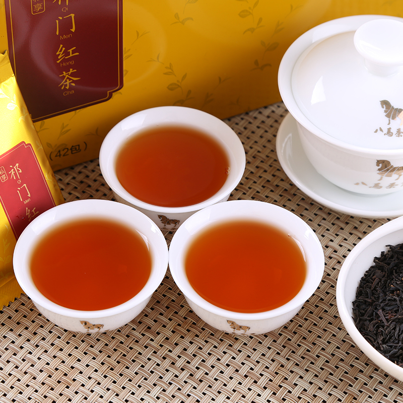 八马茶叶私享功夫红茶祁门红茶原产地红茶铁盒装168克