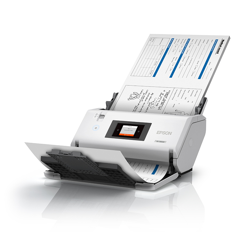 爱普生(EPSON)DS-30000 A3大幅面馈纸式彩色文档高速扫描仪 双面扫描/70ppm(含天天悦卷宝方案)