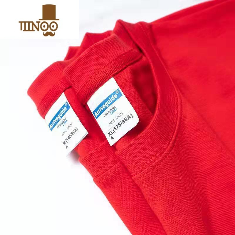 YANXU纯色百搭长袖新款学生青少年潮流长袖T恤上衣男女高清大图