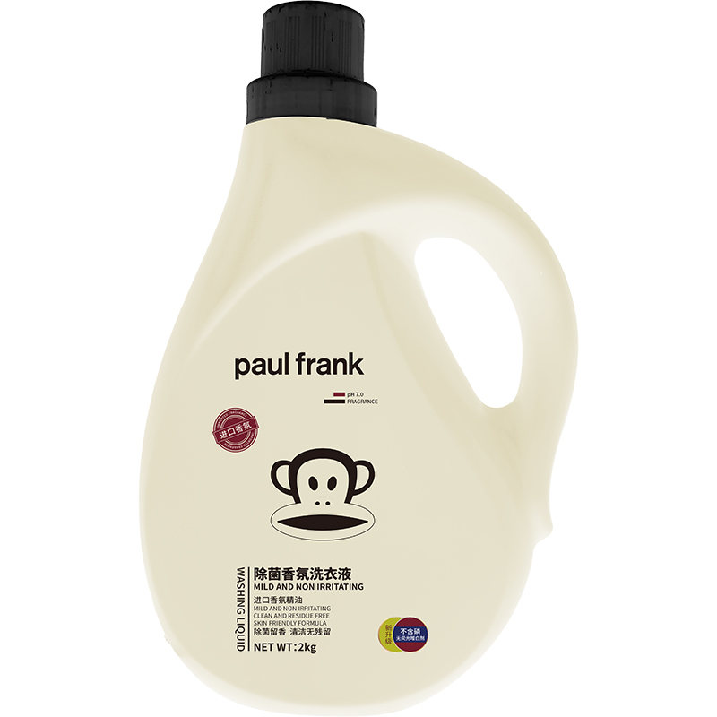 大嘴猴(Paul Frank) 除菌香氛 2kg 洗衣液 (计价单位:瓶)