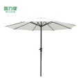 喜力健 户外休闲遮阳伞 D顶米白色-不含底座-2.7米 把