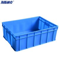 海斯迪克 HKCC02 塑料零件盒 五金工具盒 平口物料周转箱 螺丝配件盒 收纳箱周转盒 600*420*150mm