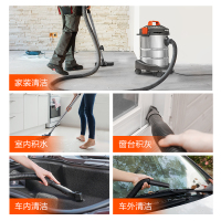 吸尘器家用车用吸尘干湿吹三用桶式吸尘器 YLW6263B-15LM 高配版