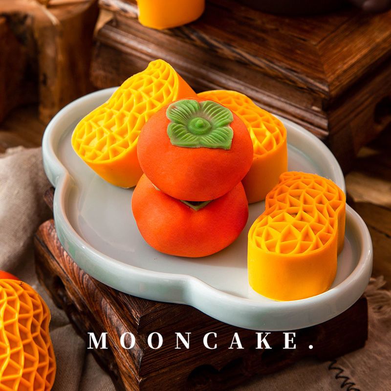 图书>期刊/杂志>男士>图书其它>好柿花生月饼模具柿柿如意冰皮模型