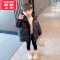 可莉允童装女童棉服宝宝冬装棉袄2022新款洋气儿童冬季加厚棉衣外套秋冬