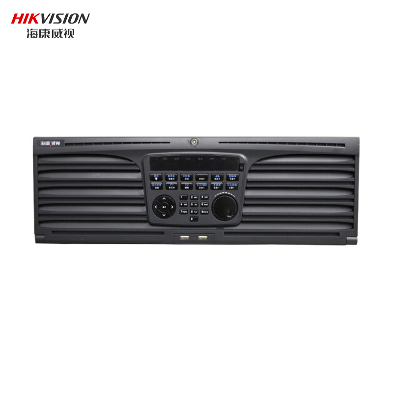 海康威视(HIKVISION)64路16盘位网络录像机DS-8864N-R16/4K高清大图