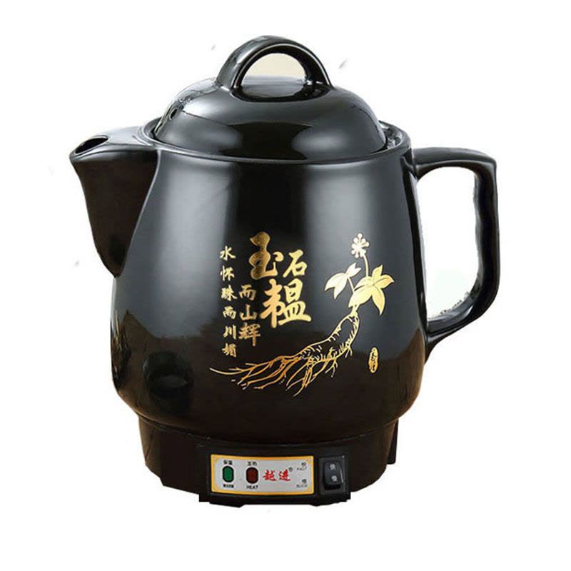 煎药壶全自动养生壶电煎壶家用中药壶熬药砂锅药罐黄金蛋中药锅药煲 3L人参白瓷不粘无鸣音+自动煎药[授权正品]图片