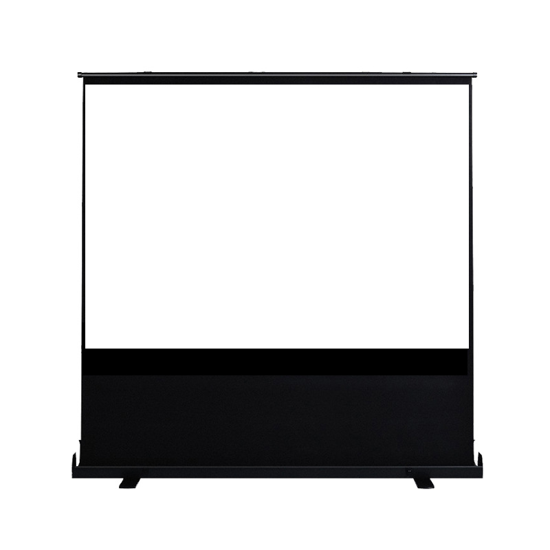 AREDY 地拉式白玻纤免安装投影幕布100寸16:9高清大图