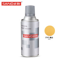 三和 金色系列 手摇自动喷漆 家具汽车改色划痕修复漆 J2B2595黄金色