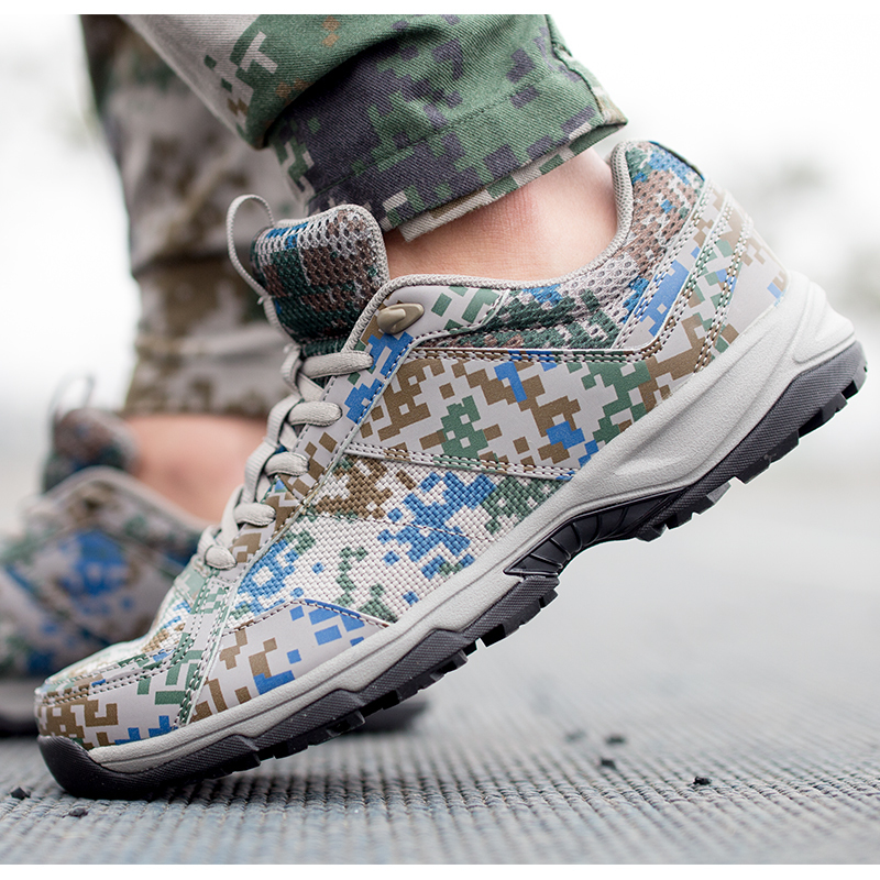 鞋军鞋作训鞋男新式迷彩鞋运动鞋训练跑步鞋际华3539解放鞋海军作训鞋