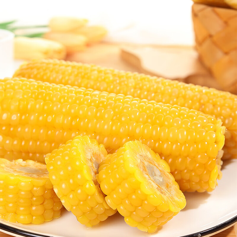 长白山黄糯玉米(黄) 10穗高清大图