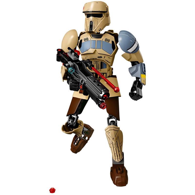 LEGO 乐高 星球大战系列 Scarif(斯卡利夫)风暴骑兵 75523 7-14岁 积木塑料玩具 块数50-100块