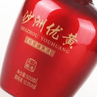 整箱 沙洲优黄-五星小红坛低聚糖黄酒 500ml*6瓶