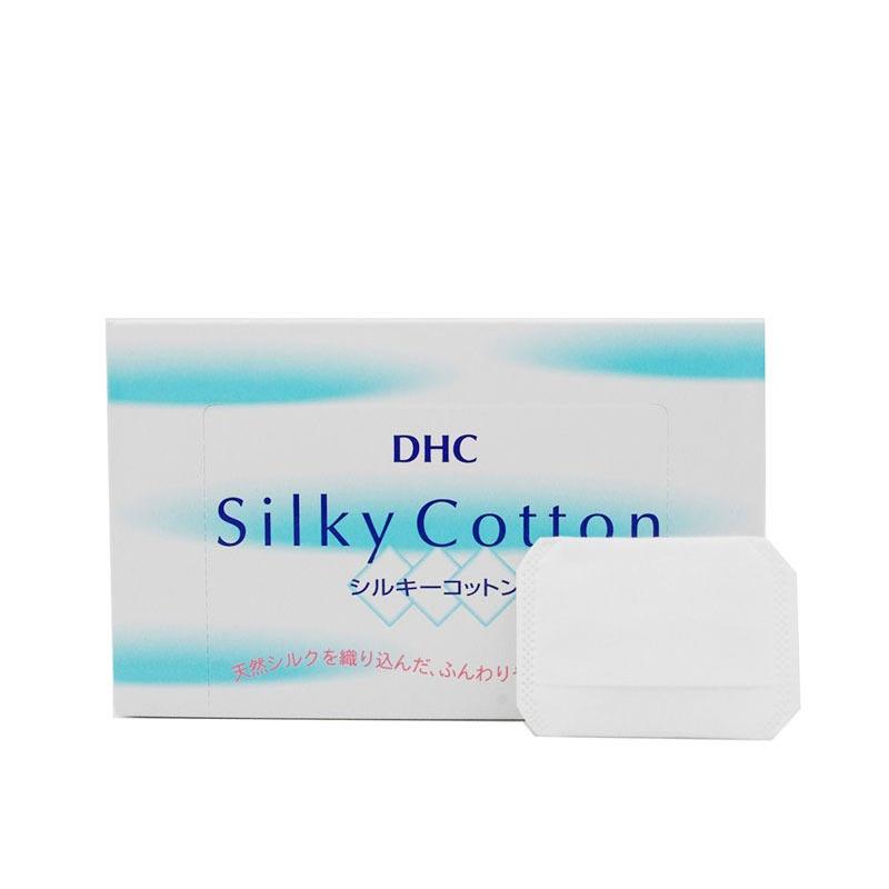 DHC化妆棉80张温和不伤肤低残留不易变形卸妆棉不掉棉絮美容工具上妆补水清油湿敷补水卸甲工具