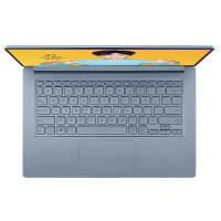 华硕(ASUS)a豆adolbook14 英特尔酷睿i5 8G内存 256GB固态 IPS屏 摄像头 银蓝灰/桃浦粉 13.3英寸四面窄边金属轻薄办公本游戏办公本笔记本电脑定制版