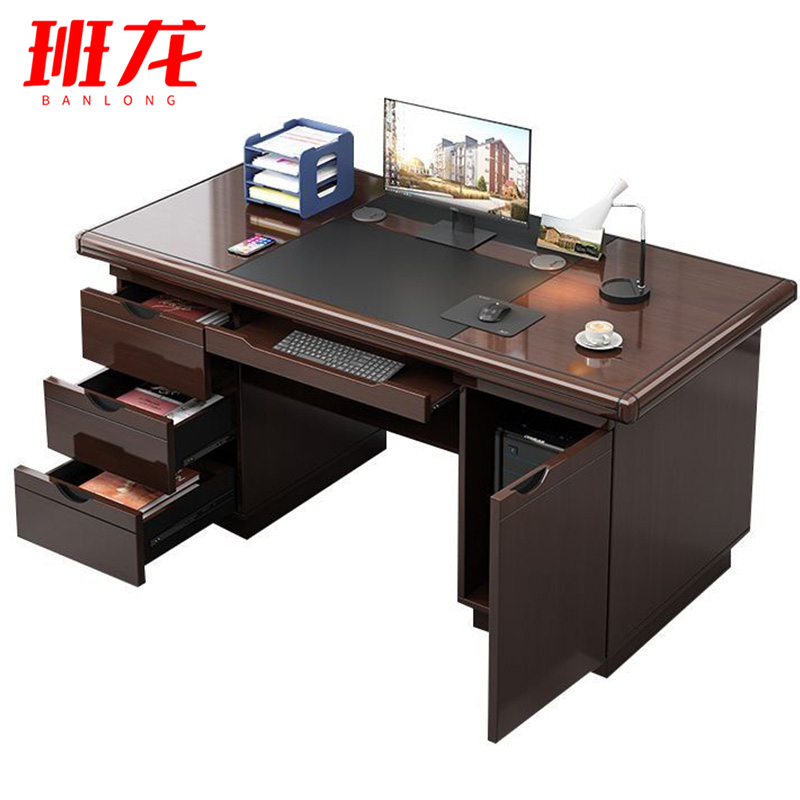 班龙电脑桌椅BL140-2套高清大图