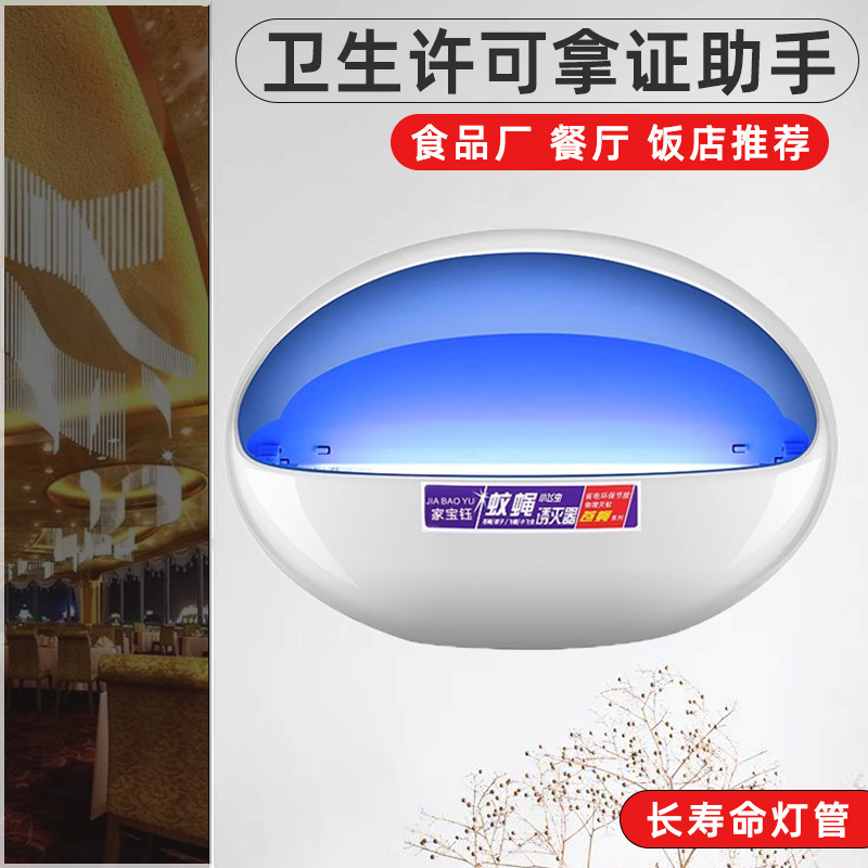 [补贴10%]灭蝇灯餐厅饭店用商用挂墙新款粘捕式酒店食堂快餐店铺灭蚊灯高清大图
