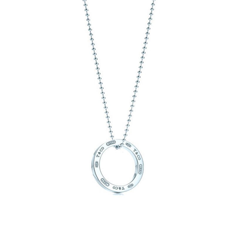 TIFFANY&CO.蒂芙尼1837™系列:轻奢饰品TIFFANY 925银项链1837单圈吊坠