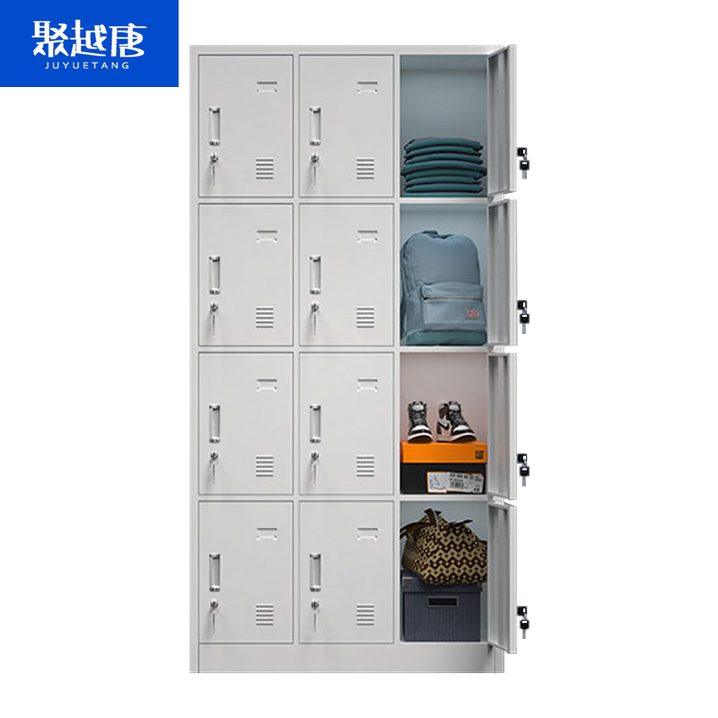 聚越唐 加厚12门衣柜更衣柜 900*390*1800 个高清大图