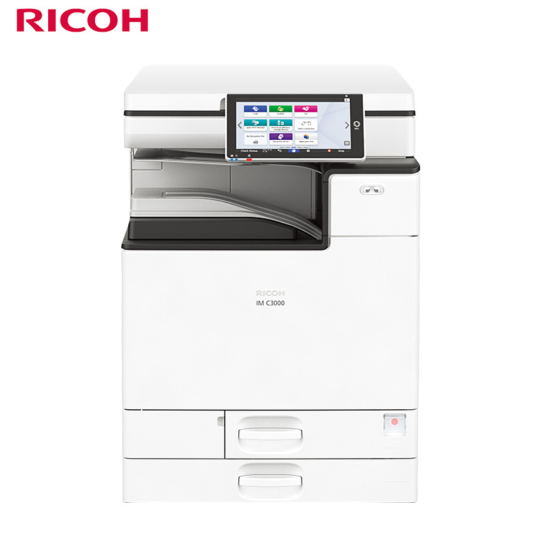 理光Ricoh IMC3000 A3彩色数码复合机打印机复印扫描大型商务办公(30页/分钟) 主机+盖板