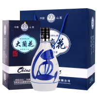 杏河大籣花 53度475ml 清香型白酒 1瓶装