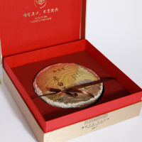 御蘭馨茗茶 正宗福鼎白茶 陈年老白茶2012年茶饼礼盒装茶叶350g