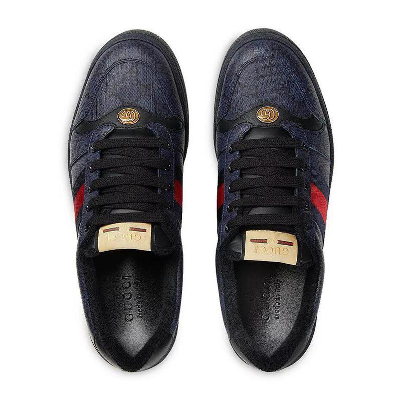 古驰gucci男鞋screener运动鞋时尚经典百搭休闲板鞋全球购