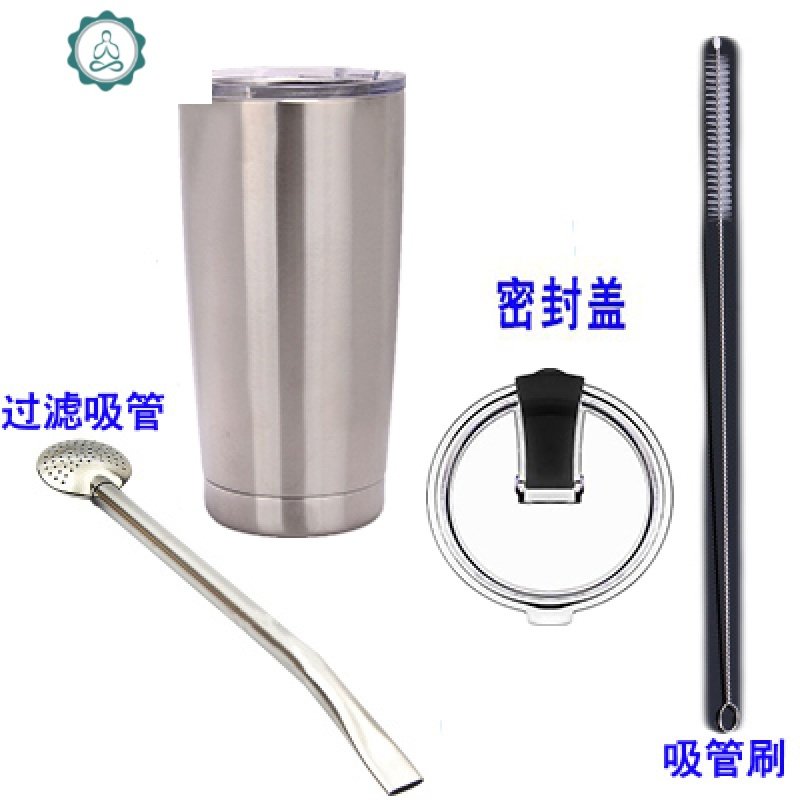 20oz杯男女士创意潮流水杯办公咖啡杯大容量保温杯