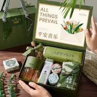 伴手礼盒女伴娘实用小礼品结婚婚礼小众高级生日礼物商务伴郎杯子-【森系轻奢礼盒】套餐七)|手提轻奢礼盒套装