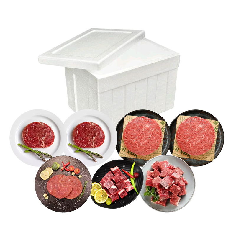 恒都 精选牛肉牛排组合1.2kg(牛腩块500g+牛肉块200g+牛排100g+菲力牛排100g*2+牛肉饼100g*2高清大图
